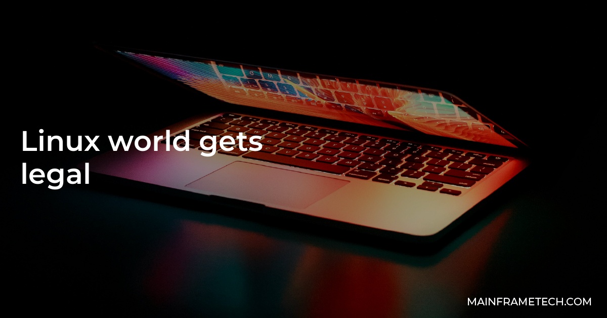 Linux world gets legal